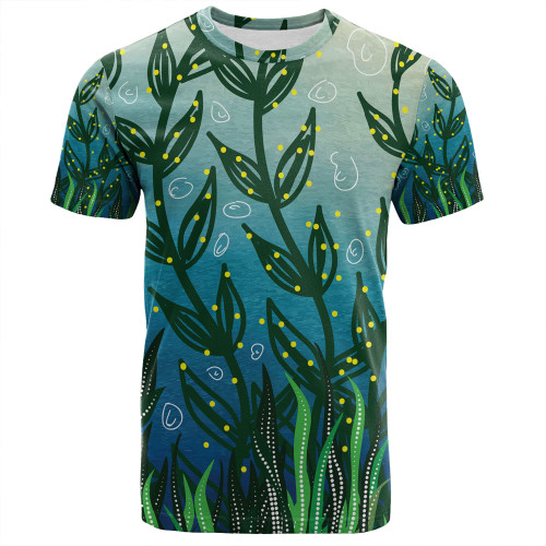 Australia Aboriginal T-shirt - Nature Concept Aboriginal Style T-shirt