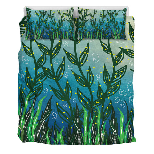 Australia Aboriginal Bedding Set - Nature Concept Aboriginal Style Bedding Set