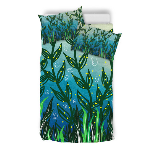 Australia Aboriginal Bedding Set - Nature Concept Aboriginal Style Bedding Set
