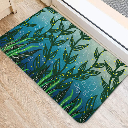 Australia Aboriginal Door Mat - Nature Concept Aboriginal Style Door Mat Australia Aboriginal Door Mat - Nature Concept Aboriginal Style Door Mat