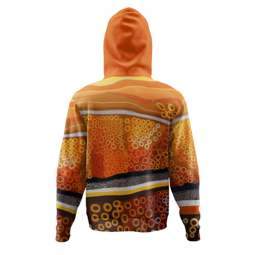 Australia Aboriginal Hoodie - Abstract Theme Of Australian Indigenous Aboriginal Art Hoodie Australia Aboriginal Hoodie - Abstract Theme Of Australian Indigenous Aboriginal Art Hoodie
