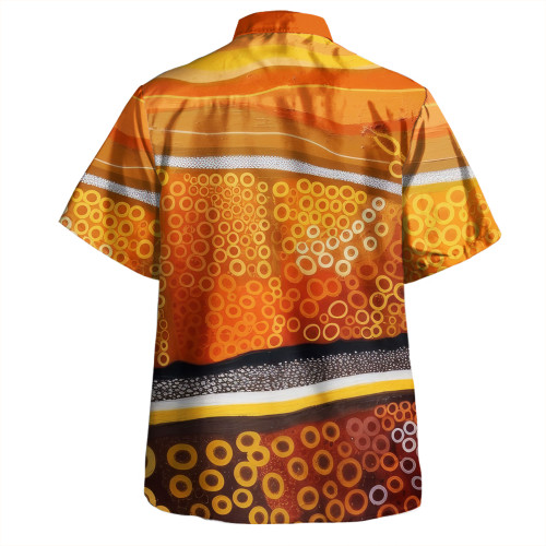 Australia Aboriginal Hawaiian Shirt - Abstract Theme Of Australian Indigenous Aboriginal Art Hawaiian Shirt Australia Aboriginal Hawaiian Shirt - Abstract Theme Of Australian Indigenous Aboriginal Art Hawaiian Shirt