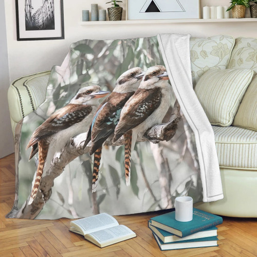 Australia Kookaburra Blanket - Kookaburra Artwork Blanket Australia Kookaburra Blanket - Kookaburra Artwork Blanket