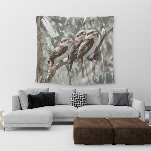 Australia Kookaburra Tapestry - Kookaburra Artwork Tapestry Australia Kookaburra Tapestry - Kookaburra Artwork Tapestry