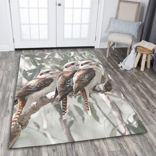 Australia Kookaburra Area Rug - Kookaburra Artwork Area Rug Australia Kookaburra Area Rug - Kookaburra Artwork Area Rug