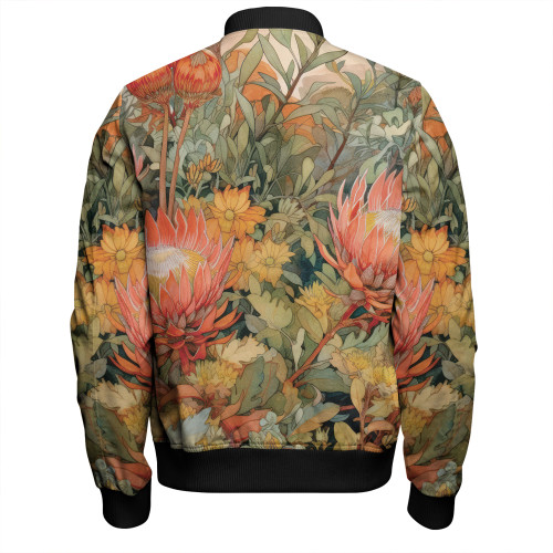 Australia Waratah Bomber Jacket - Australian Waratahs Bomber Jacket Australia Waratah Bomber Jacket - Australian Waratahs Bomber Jacket