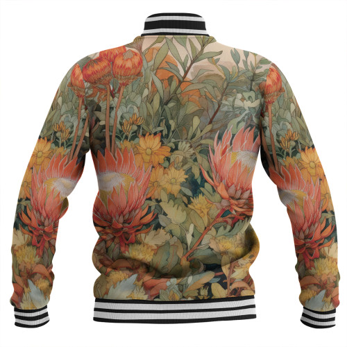 Australia Waratah Baseball Jacket - Australian Waratahs Baseball Jacket
