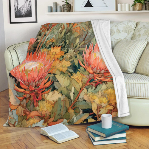 Australia Waratah Blanket - Australian Waratahs Blanket