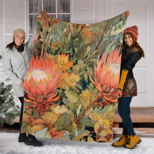 Australia Waratah Blanket - Australian Waratahs Blanket
