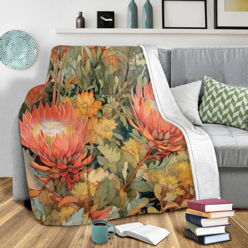 Australia Waratah Blanket - Australian Waratahs Blanket