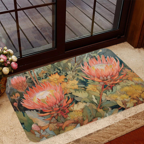 Australia Waratah Door Mat - Australian Waratahs Door Mat Australia Waratah Door Mat - Australian Waratahs Door Mat