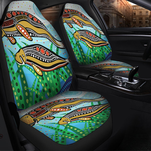 Australia Aboriginal Car Seat Covers - Dugong Aboriginal Artwork With Mother And Baby
 Car Seat Covers Australia Aboriginal Car Seat Covers - Dugong Aboriginal Artwork With Mother And Baby
 Car Seat Covers