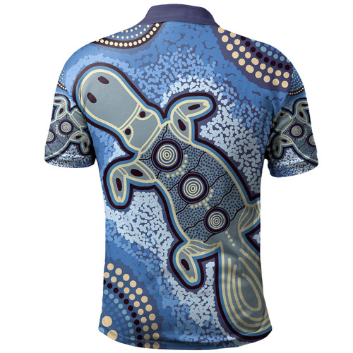 Australia Aboriginal Polo Shirt - Platypus Aboriginal Dot Painting
 Polo Shirt Australia Aboriginal Polo Shirt - Platypus Aboriginal Dot Painting
 Polo Shirt