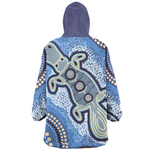 Australia Aboriginal Snug Hoodie - Platypus Aboriginal Dot Painting
 Snug Hoodie Australia Aboriginal Snug Hoodie - Platypus Aboriginal Dot Painting
 Snug Hoodie