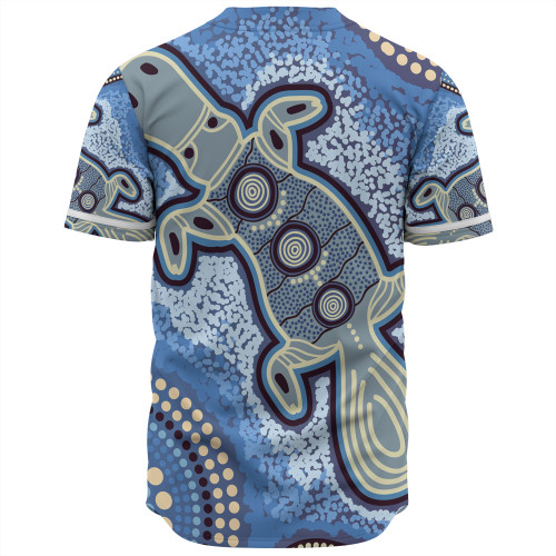 Australia Aboriginal Baseball Shirt - Platypus Aboriginal Dot Painting
 Baseball Shirt Australia Aboriginal Baseball Shirt - Platypus Aboriginal Dot Painting
 Baseball Shirt