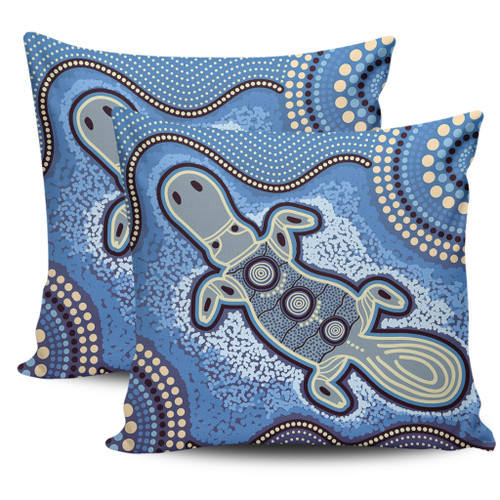 Australia Aboriginal Pillow Covers - Platypus Aboriginal Dot Painting
 Pillow Covers Australia Aboriginal Pillow Covers - Platypus Aboriginal Dot Painting
 Pillow Covers