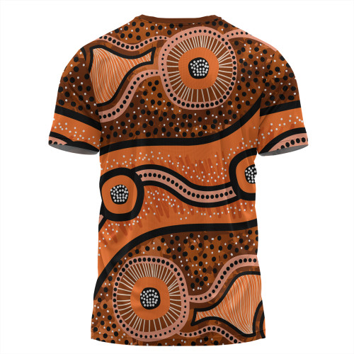 Australia Aboriginal T-shirt - Australian Aboriginal Background
 T-shirt Australia Aboriginal T-shirt - Australian Aboriginal Background
 T-shirt
