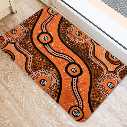 Australia Aboriginal Door Mat - Australian Aboriginal Background
 Door Mat Australia Aboriginal Door Mat - Australian Aboriginal Background
 Door Mat