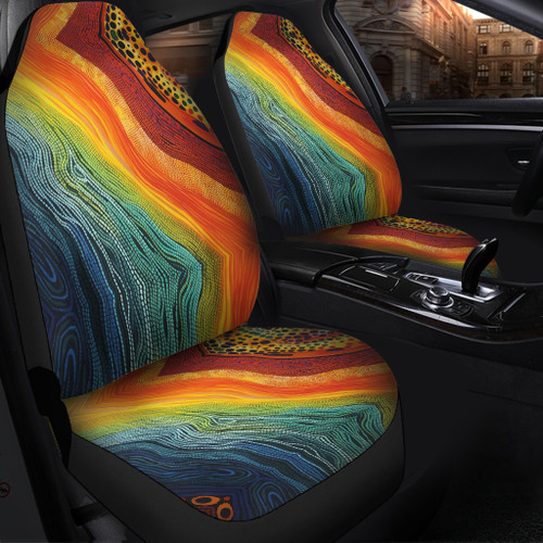 Australia Aboriginal Car Seat Covers - Australian Indigenous Aboriginal Art And Dot Painting Techniques Car Seat Covers Australia Aboriginal Car Seat Covers - Australian Indigenous Aboriginal Art And Dot Painting Techniques Car Seat Covers