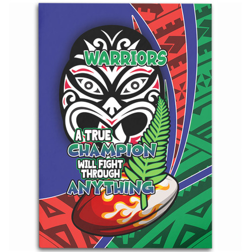 New Zealand Warriors Area Rug - A True Champion Will Fight Through Anything With Polynesian Patterns New Zealand Warriors Area Rug - A True Champion Will Fight Through Anything With Polynesian Patterns