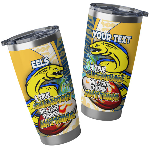Parramatta Eels Custom Tumbler - A True Champion Will Fight Through Anything With Polynesian Patterns Tumbler Parramatta Eels Custom Tumbler - A True Champion Will Fight Through Anything With Polynesian Patterns Tumbler