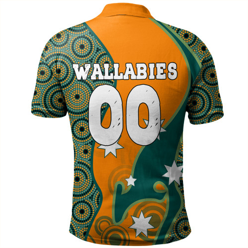 Australia Wallabies Custom Polo Shirt - Custom Proud And Honoured Indigenous Aboriginal Inspired Gold Jersey Polo Shirt Australia Wallabies Custom Polo Shirt - Custom Proud And Honoured Indigenous Aboriginal Inspired Gold Jersey Polo Shirt