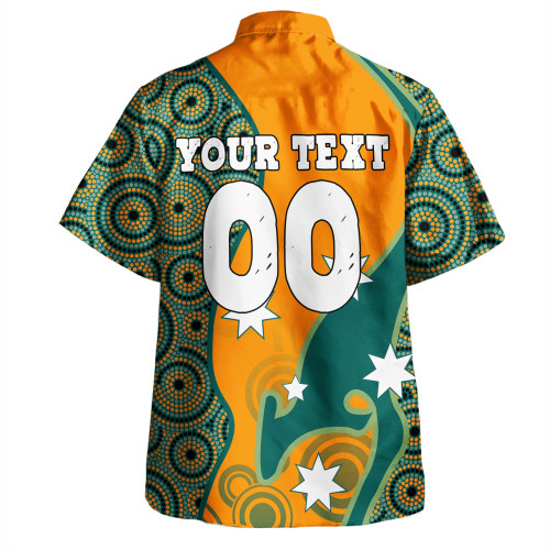 Australia Wallabies Custom Hawaiian Shirt - Custom Proud And Honoured Indigenous Aboriginal Inspired Gold Jersey Hawaiian Shirt Australia Wallabies Custom Hawaiian Shirt - Custom Proud And Honoured Indigenous Aboriginal Inspired Gold Jersey Hawaiian Shirt
