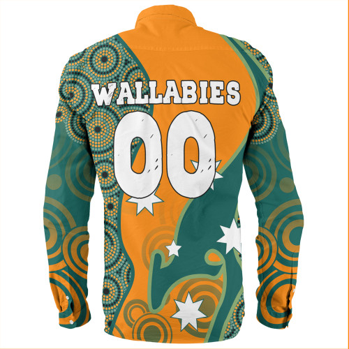 Australia Wallabies Custom Long Sleeve Shirts - Custom Proud And Honoured Indigenous Aboriginal Inspired Gold Jersey Long Sleeve Shirts Australia Wallabies Custom Long Sleeve Shirts - Custom Proud And Honoured Indigenous Aboriginal Inspired Gold Jersey Long Sleeve Shirts