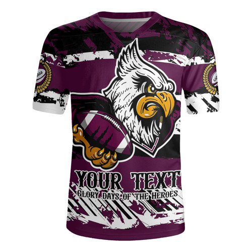 Manly Warringah Sea Eagles Rugby Jersey - Theme Song Inspired Manly Warringah Sea Eagles Rugby Jersey - Theme Song Inspired