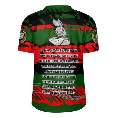 South Sydney Rabbitohs Rugby Jersey - Theme Song Inspired South Sydney Rabbitohs Rugby Jersey - Theme Song Inspired