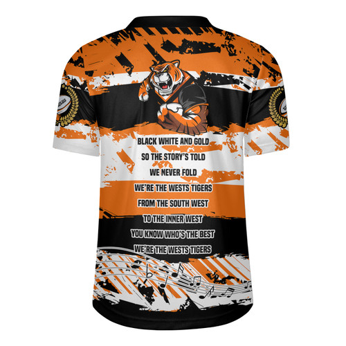 Wests Tigers Jersey - Theme Song Inspired Wests Tigers Jersey - Theme Song Inspired