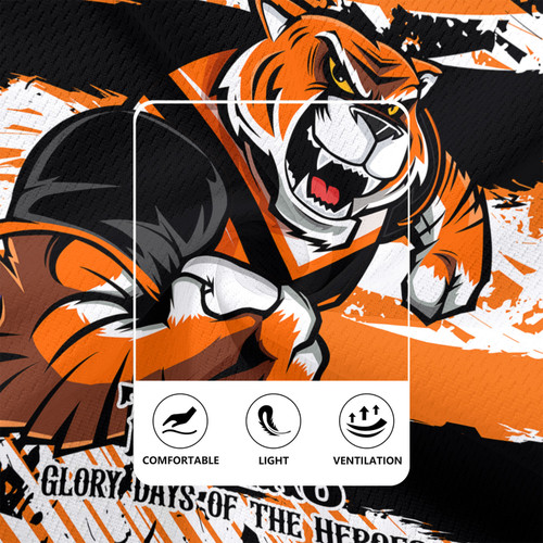 Wests Tigers Jersey - Theme Song Inspired Wests Tigers Jersey - Theme Song Inspired