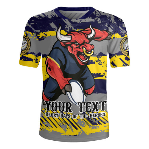 North Queensland Cowboys Rugby Jersey - Theme Song Inspired North Queensland Cowboys Rugby Jersey - Theme Song Inspired