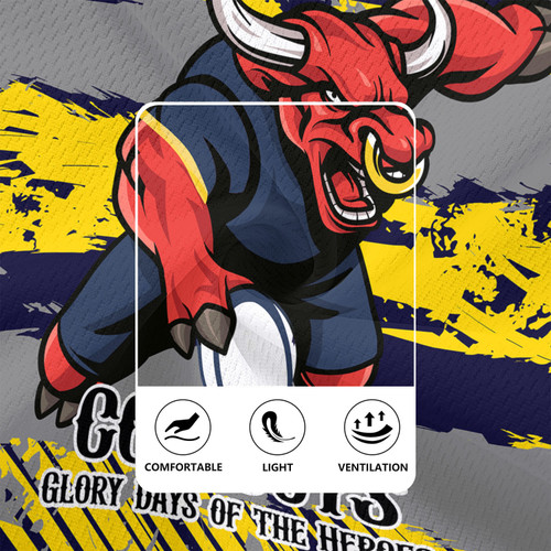 North Queensland Cowboys Rugby Jersey - Theme Song Inspired North Queensland Cowboys Rugby Jersey - Theme Song Inspired