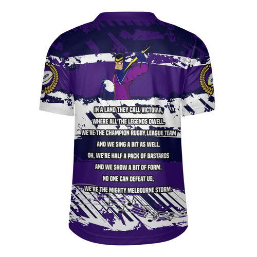 Melbourne Storm Jersey - Theme Song Inspired Melbourne Storm Jersey - Theme Song Inspired