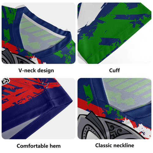 New Zealand Warriors Rugby Jersey - Theme Song Inspired New Zealand Warriors Rugby Jersey - Theme Song Inspired