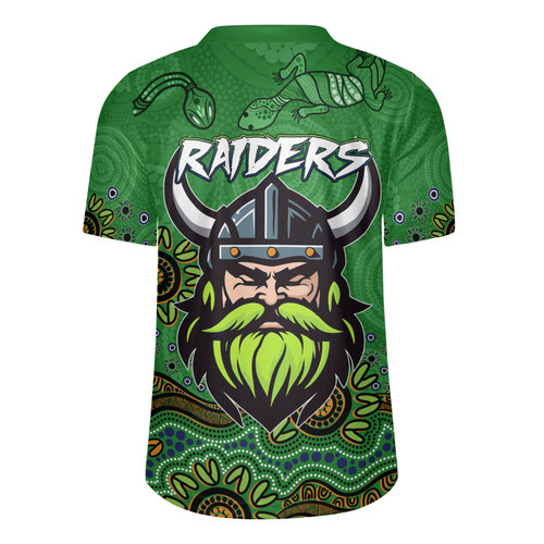 Canberra Raiders Rugby Jersey - Custom Green Canberra Raiders Blooded Aboriginal Inspired Canberra Raiders Rugby Jersey - Custom Green Canberra Raiders Blooded Aboriginal Inspired