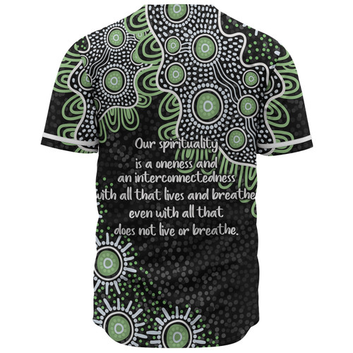 Australia Aboriginal Baseball Shirt - The More You Know The Less You Need Green Baseball Shirt Australia Aboriginal Baseball Shirt - The More You Know The Less You Need Green Baseball Shirt