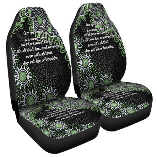 Australia Aboriginal Car Seat Covers - The More You Know The Less You Need Green Car Seat Covers Australia Aboriginal Car Seat Covers - The More You Know The Less You Need Green Car Seat Covers