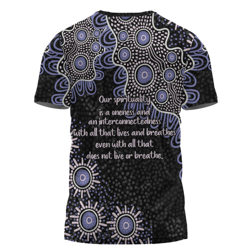 Australia Aboriginal T-shirt - The More You Know The Less You Need Purple Patterns T-shirt Australia Aboriginal T-shirt - The More You Know The Less You Need Purple Patterns T-shirt