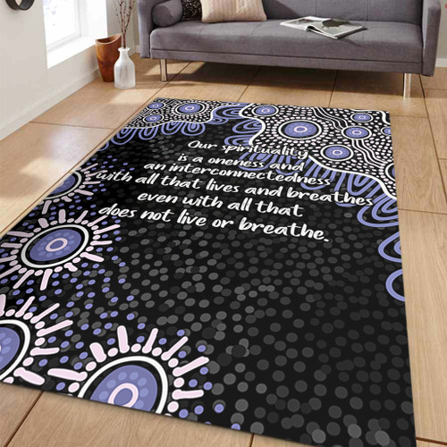 Australia Aboriginal Area Rug - The More You Know The Less You Need Purple Patterns Area Rug Australia Aboriginal Area Rug - The More You Know The Less You Need Purple Patterns Area Rug