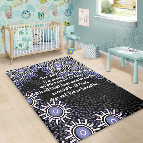Australia Aboriginal Area Rug - The More You Know The Less You Need Purple Patterns Area Rug Australia Aboriginal Area Rug - The More You Know The Less You Need Purple Patterns Area Rug