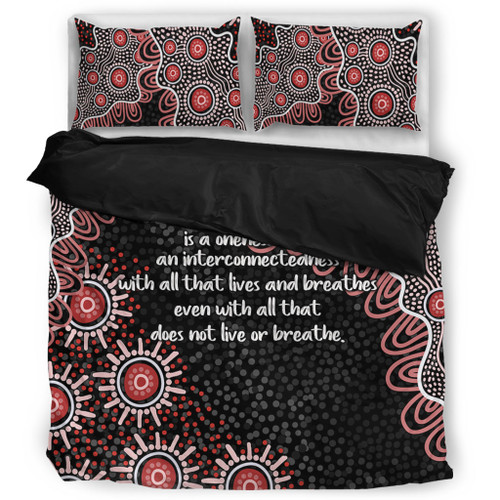 Australia Aboriginal Bedding Set - The More You Know The Less You Need Red Patterns Bedding Set Australia Aboriginal Bedding Set - The More You Know The Less You Need Red Patterns Bedding Set