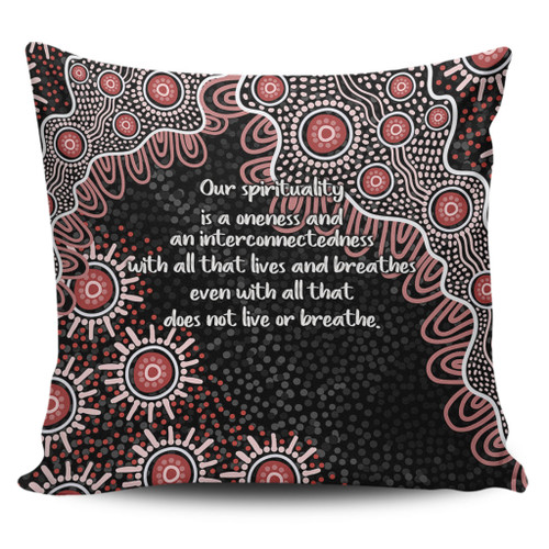 Australia Aboriginal Pillow Covers - The More You Know The Less You Need Red Patterns Pillow Covers Australia Aboriginal Pillow Covers - The More You Know The Less You Need Red Patterns Pillow Covers