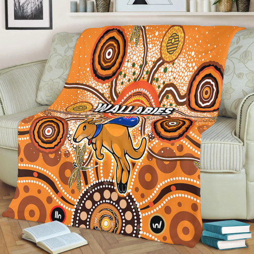 Australia Aboriginal Custom Blanket - Dragonfly Flies Into Beehive And Snake Circle Blanket Australia Aboriginal Custom Blanket - Dragonfly Flies Into Beehive And Snake Circle Blanket