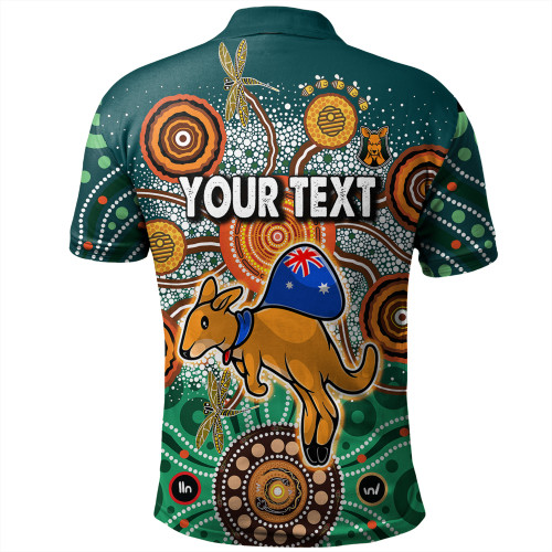 Australia Aboriginal Custom Polo Shirt - Dragonfly Flies Into Beehive And Snake Circle 2 Polo Shirt Australia Aboriginal Custom Polo Shirt - Dragonfly Flies Into Beehive And Snake Circle 2 Polo Shirt