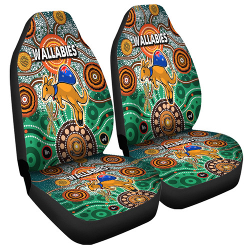 Australia Aboriginal Custom Car Seat Covers - Dragonfly Flies Into Beehive And Snake Circle 2 Car Seat Covers Australia Aboriginal Custom Car Seat Covers - Dragonfly Flies Into Beehive And Snake Circle 2 Car Seat Covers
