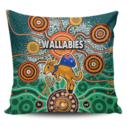Australia Aboriginal Custom Pillow Covers - Dragonfly Flies Into Beehive And Snake Circle 2 Pillow Covers Australia Aboriginal Custom Pillow Covers - Dragonfly Flies Into Beehive And Snake Circle 2 Pillow Covers