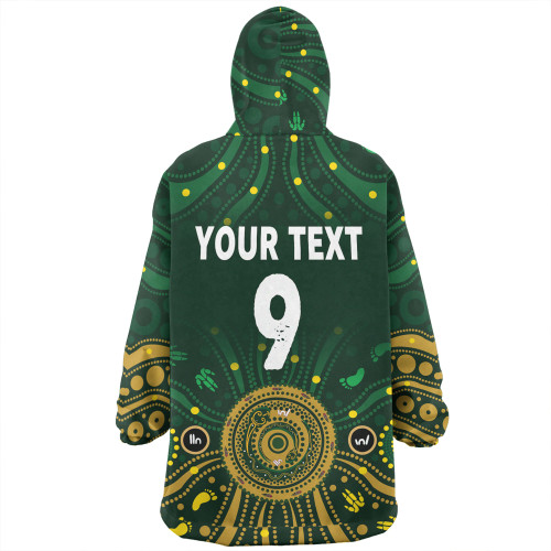 Australia Aboriginal Custom Snug Hoodie - Snake Circle And Symbols With Aboriginal Style Snug Hoodie Australia Aboriginal Custom Snug Hoodie - Snake Circle And Symbols With Aboriginal Style Snug Hoodie