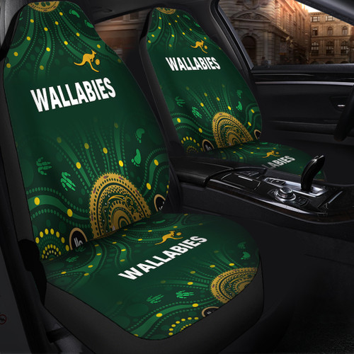 Australia Aboriginal Custom Car Seat Covers - Snake Circle And Symbols With Aboriginal Style Car Seat Covers Australia Aboriginal Custom Car Seat Covers - Snake Circle And Symbols With Aboriginal Style Car Seat Covers